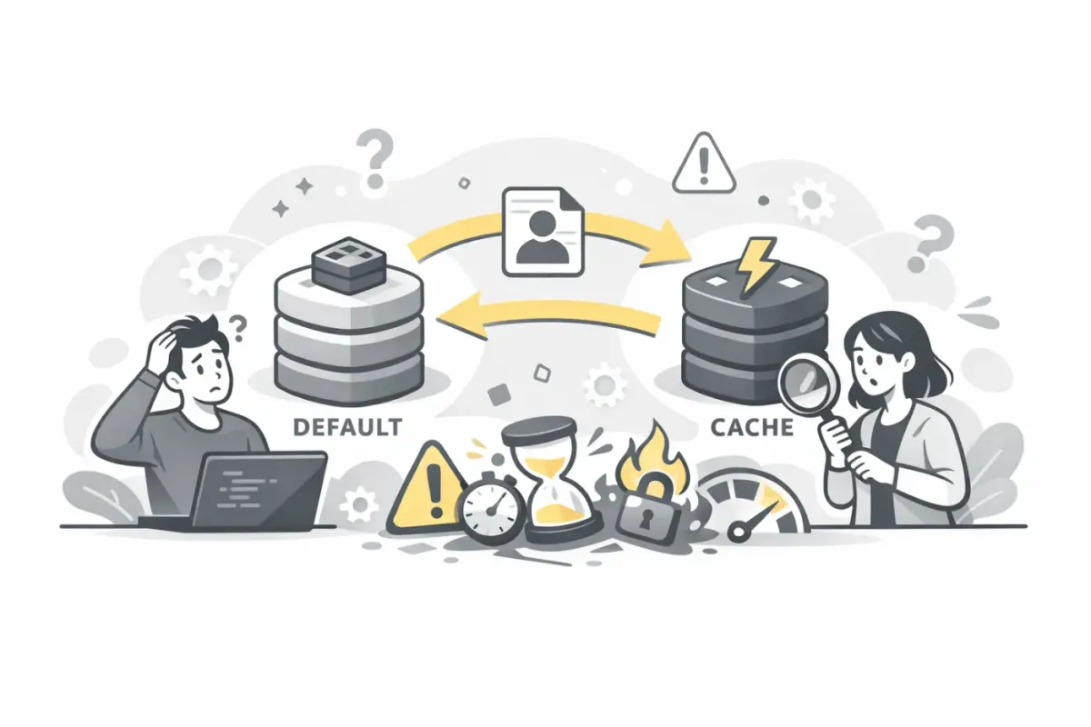 Laravel a bougé tes sessions Redis sans te prévenir (cache vs default)