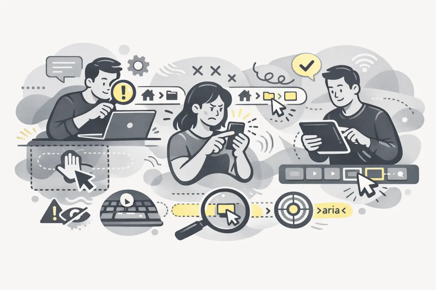 Breadcrumbs : le détail qui flingue l’accessibilité (et que tu ne vois pas à la souris)