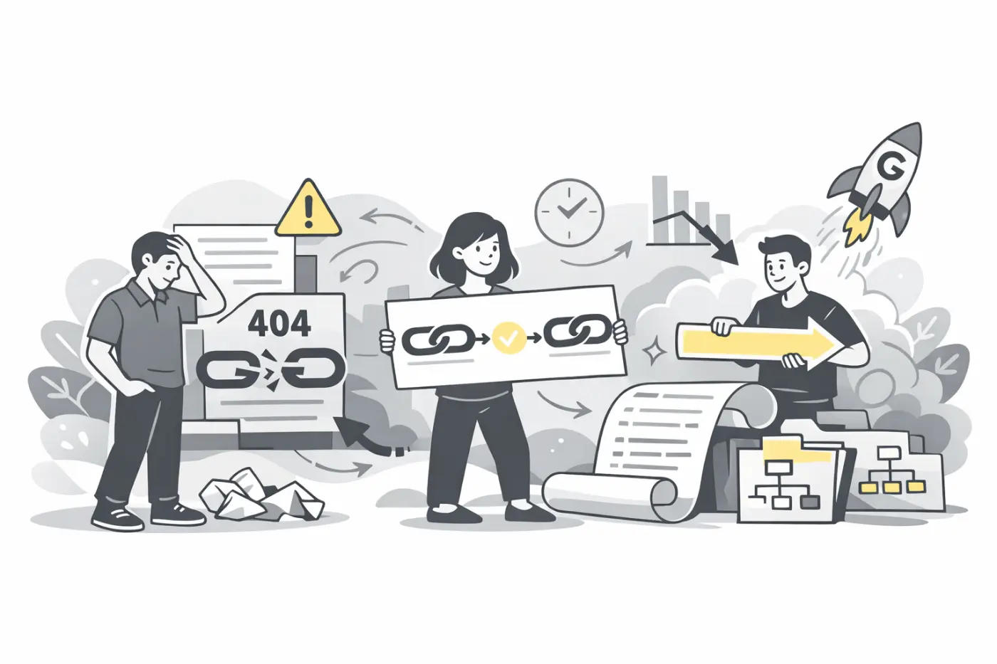 Changer les URLs d’un blog “qui ne ranke pas” : la dette bête qui te revient en pleine face