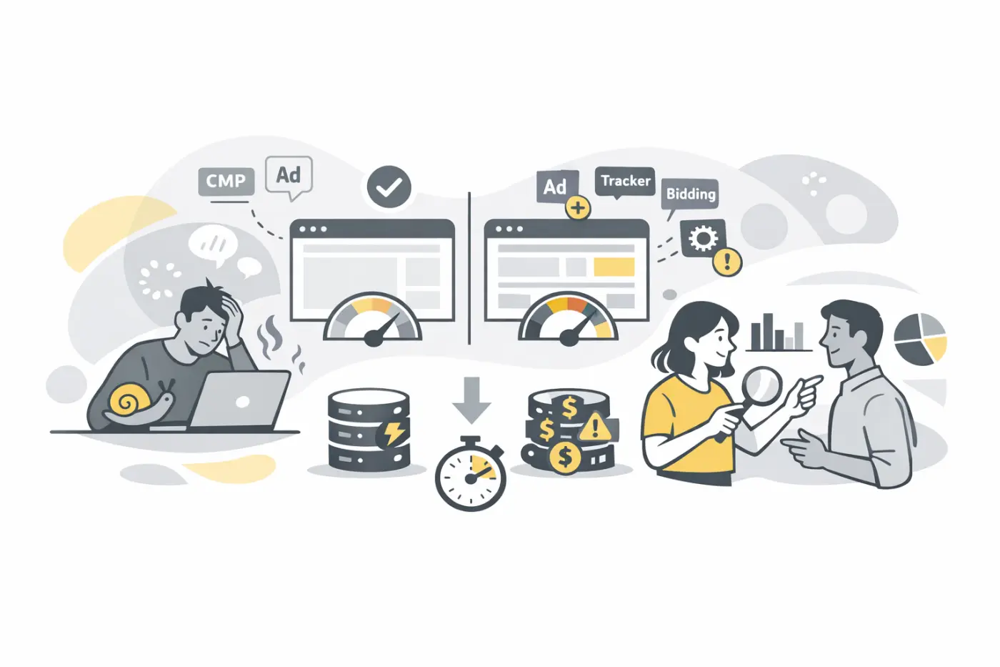 La “taxe UX” des ads : prouver que ta page rame à cause des tiers (et pas « ton code »)
