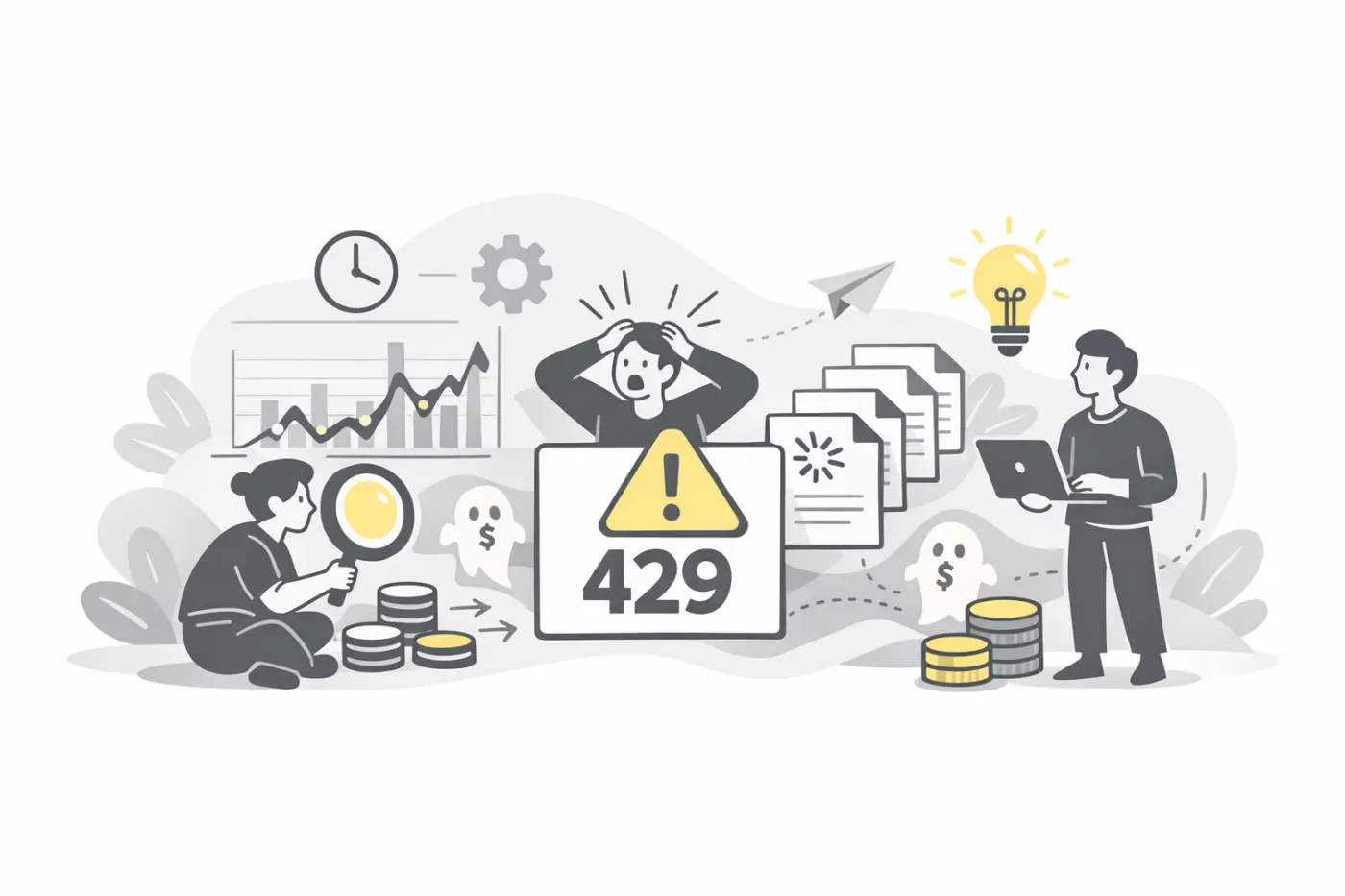 Outils IA (Claude/Cursor/Windsurf/Copilot) : reprendre le contrôle sur quotas, 429 et coûts fantômes